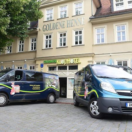 Hotel Garni Goldene Henne Arnstadt Zewnętrze zdjęcie