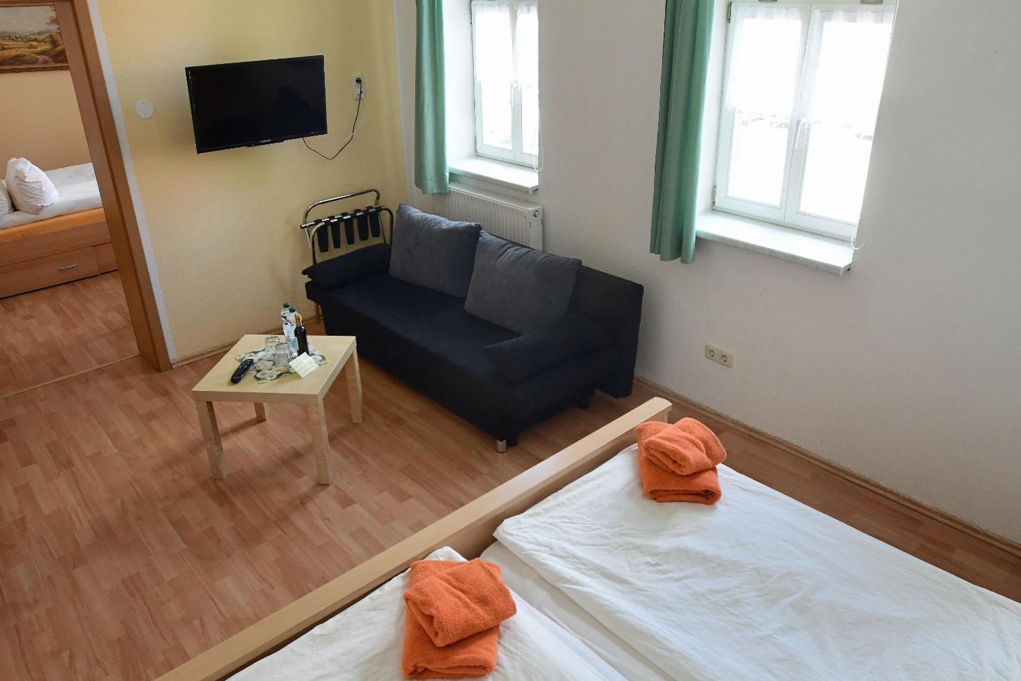 Hotel Garni Goldene Henne Arnstadt Pokój zdjęcie