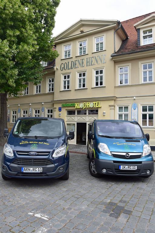 Hotel Garni Goldene Henne Arnstadt Zewnętrze zdjęcie