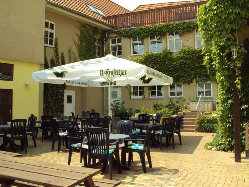 Hotel Garni Goldene Henne Arnstadt Zewnętrze zdjęcie